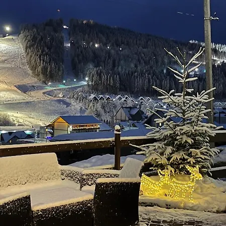 панорама гір * Bukovel